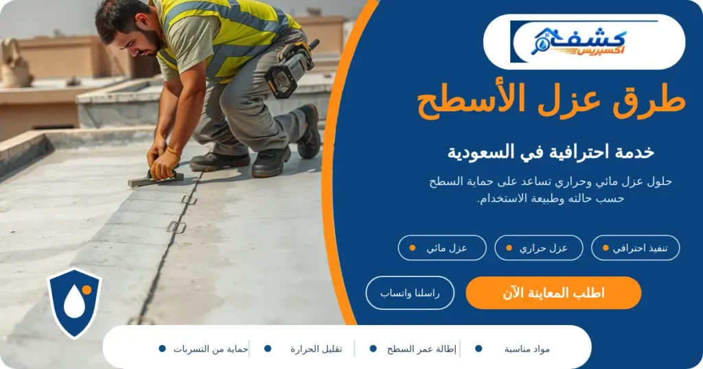 طرق عزل الأسطح